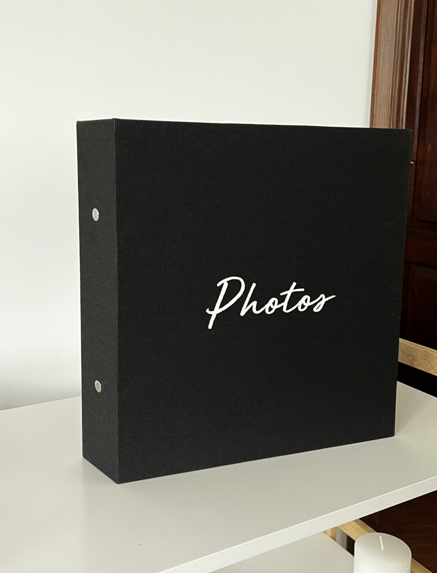 Фотоальбом на 800 фото «Photos» чорний